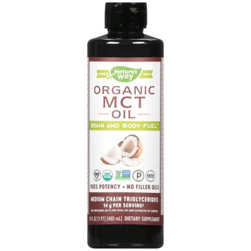 NATURE'S WAY MCT OIL FROM COCONUT 16OZ