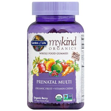 mykind Organics Prenatal Fruit Gummies, 120-Count