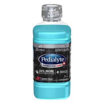 Pedialyte Advanced Care Plus Berry Frost Hydration Drink, 1 Liter
