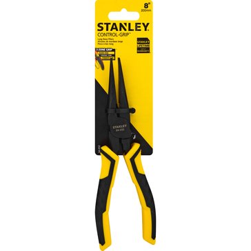 Stanley BiMaterial Long Nose Cutting Plier 81/4-Inch