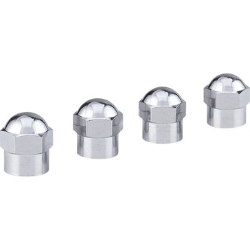 Be Valve Caps Chrome-Hex