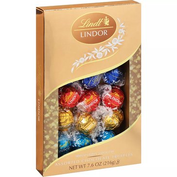 Lindt Holiday Sampler Gift Box, 6.2oz