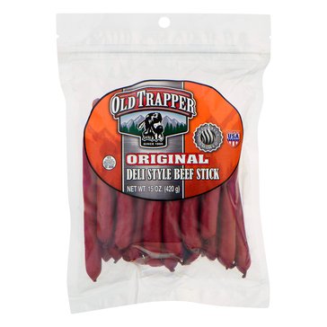 Old Trapper Original Deli Style Beef Sticks, 15oz