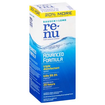 renu Advanced Multi Purpose Solution, 12oz