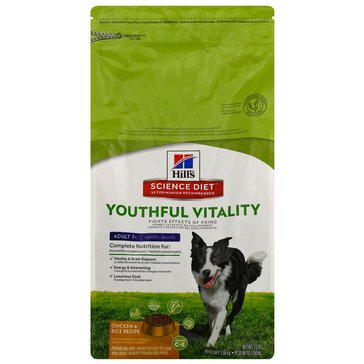 Hill's Science Diet 7+ Youthful Vitality Dog Food,  3.5 lbs