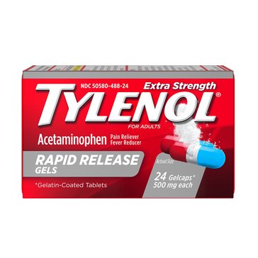 Tylenol Extra Strength Rapid Release Gel-Caps