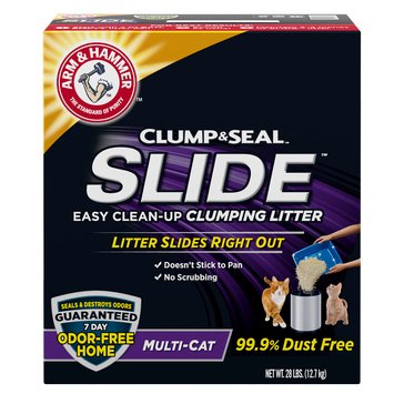 Arm & Hammer Slide Multicat Cat Litter, 28 lbs