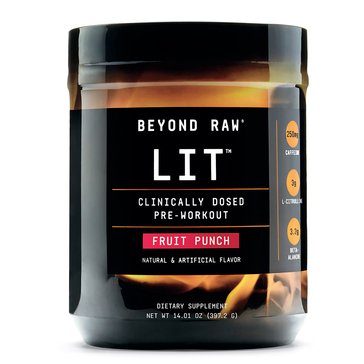 BEYOND RAW Lit Fruit Punch, 30-Servings