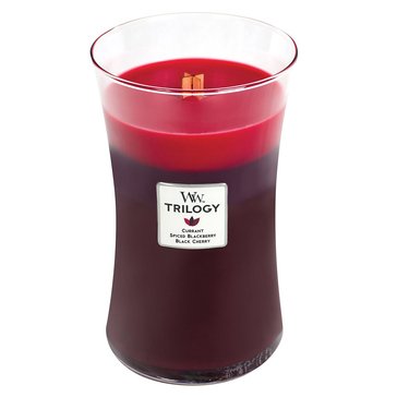 Woodwick Sun-Ripened Berries 22-ounce Trilogy Candle