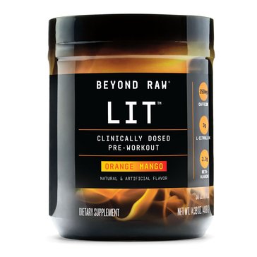 BEYOND RAW Lit Orange Mango, 30-Count