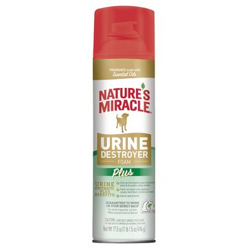 Nature's Miracle Stain Urine Destroyer Foam Aerosol, 17.5 oz