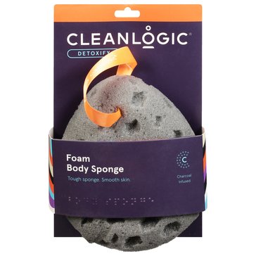 Cleanlogic Charcoal Infused Foam Sea Sponge