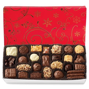 See's Candies Holiday Wrapped Chocolate & Variety, 1lb