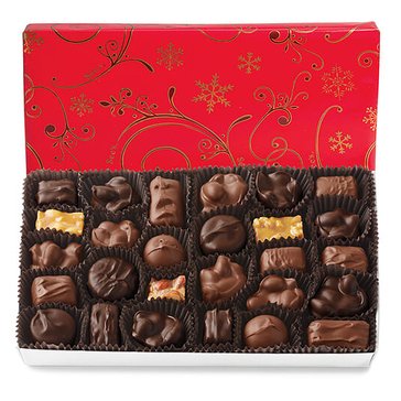 See's Candies Holiday Wrapped Nuts & Chews, 1lb