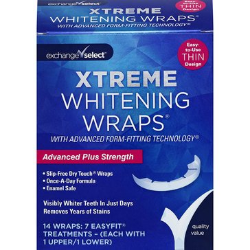 Exchange Select Extreme Teeth Whitening Strips, 7 Day Supply