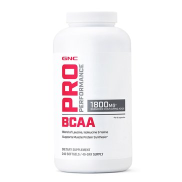 PRO PERFORMANCE BCAA, 1800MG, 240-Count