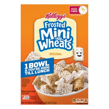 Frosted Mini Wheats Cereal, 18oz