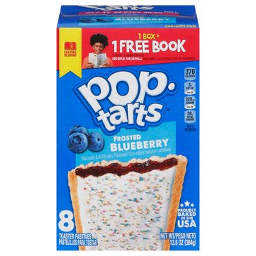 Pop-Tarts Frosted Blueberry Toaster Pastries, 4-count