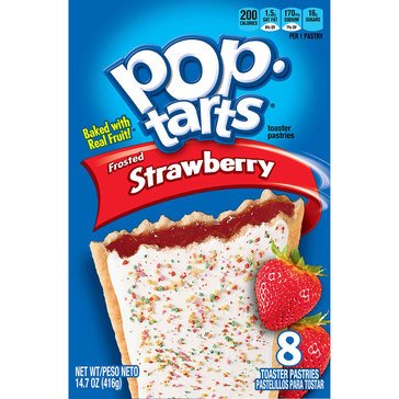 Pop-Tarts Frosted Strawberry Toaster Pastries, 4-count