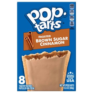 Pop-Tarts Frosted Brown Sugar Cinnamon Toaster Pastries, 4-count