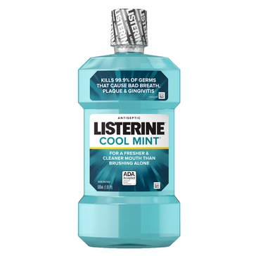 Listerine Cool Mint Mouthwash,  16.9 fl oz