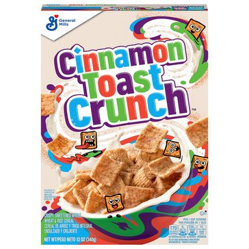 Cinnamon Toast Crunch Cereal, 12oz