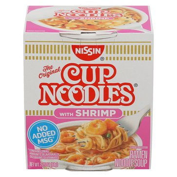 The Original Cup Noodles with Shrimp Ramen Noodle Soup, 2.25oz