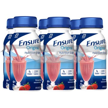 Ensure 8oz Strawberry Shake 6pk