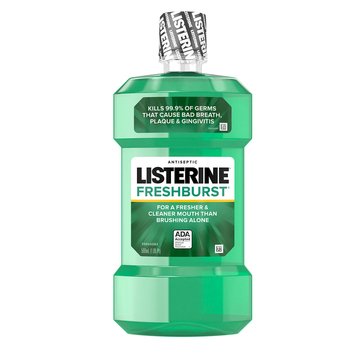 Listerine Antiseptic Fresh Burst Mouthwash, 16.9 fl oz