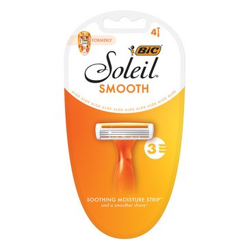 Bic Women's Soleil Triple Blade Disposable Razors 4-Count