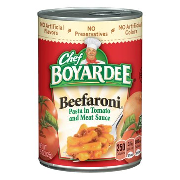 Chef Boyardee Beefaroni, 14.5oz