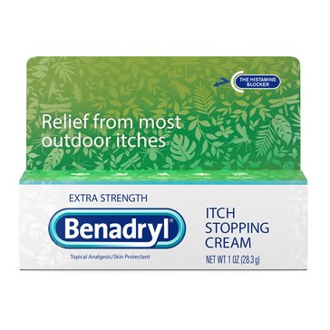 Benadryl Extra Strengh Itch Stopping Cream, 1oz