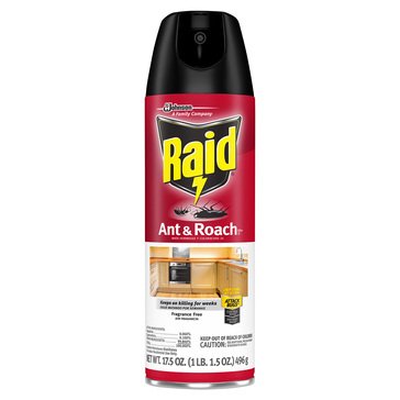 Raid Ant and Roach Fragrance Free Aerosol Can