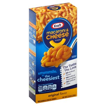 Kraft Macaroni & Cheese Original Dinner, 7.25oz