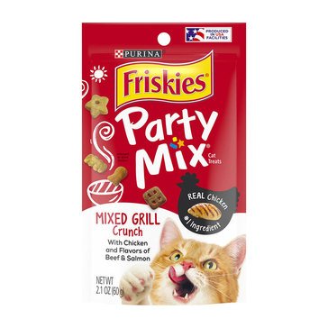 Purina Friskies Party Mix Mixed Grill Cat Treats