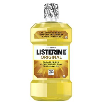 Listerine Original Antiseptic Oral Care Mouthwash, 1.5 Liter