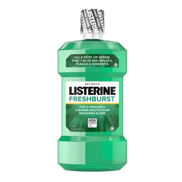 Listerine Freshburst Antiseptic Mouthwash, 1.5 Liter