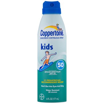 Coppertone Kids Spray SPF 50, 5oz