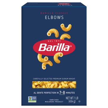 Barilla Classic Elbow Noodles, 1lb