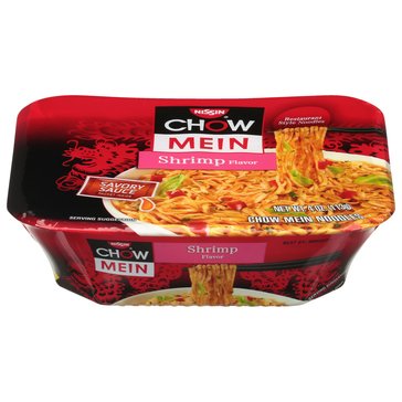 Nissin Chow Mein Shrimp Noodle Bowl, 4oz