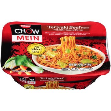 Nissin Chow Mein Teriyaki Beef Noodle Bowl, 4oz