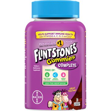 Flintsones  Complete Kids' Multi-Vitamin Gummies, 70-count