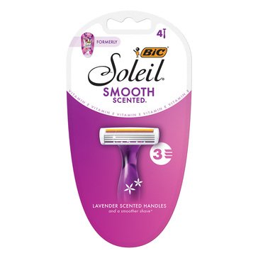 Bic Women's Soleil Twilight Disposable Razors 4-Pack