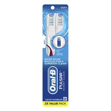 Oral-B Pulsar Soft 40 Toothbrush, 2-count