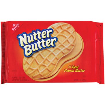 Nutter Butter Peanut Butter Sandwich Cookies, 1lb