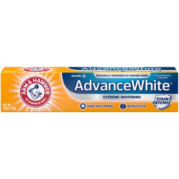 Arm & Hammer Advance White Extreme Whitening Toothpaste, 6oz