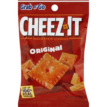 Cheez-It Grab n' Go Original Baked Snack Crackers, 3oz