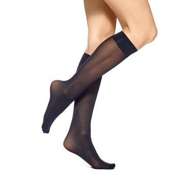 HUE Women's Opaque Knee Highs