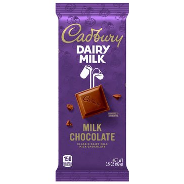 Cadbury Milk Chocolate Bar, 3.5oz