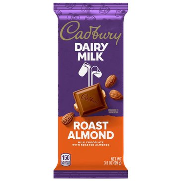 Cadbury Roasted Almond Bar, 3.5oz